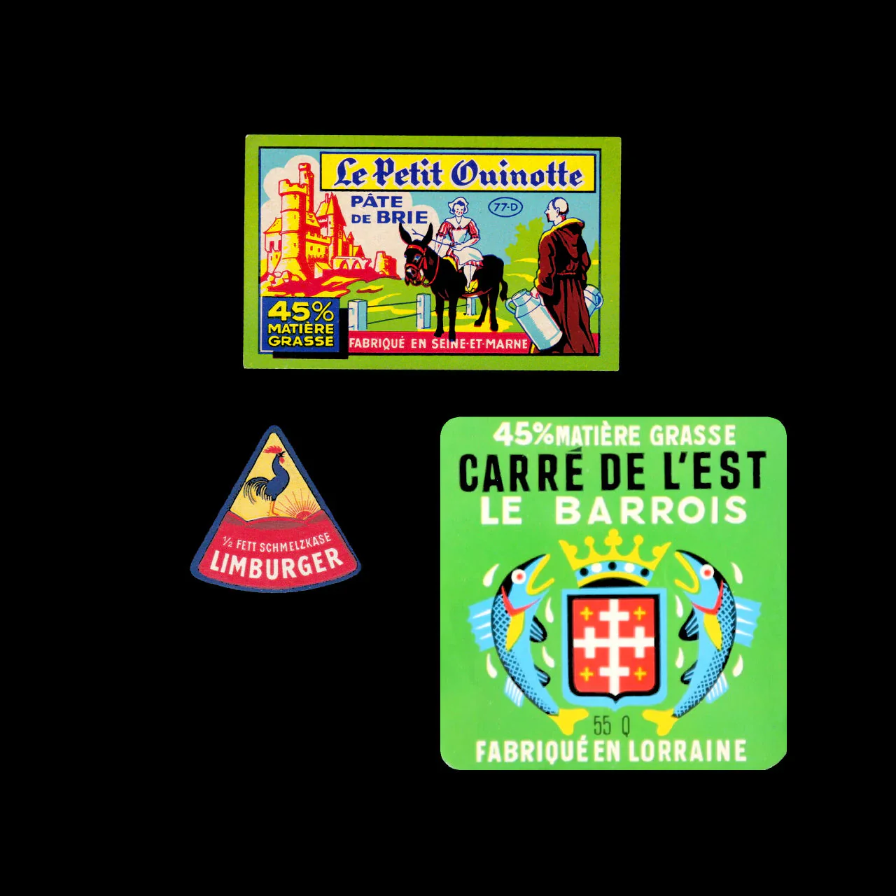 Cheese labels 1950/1990 - Image 4