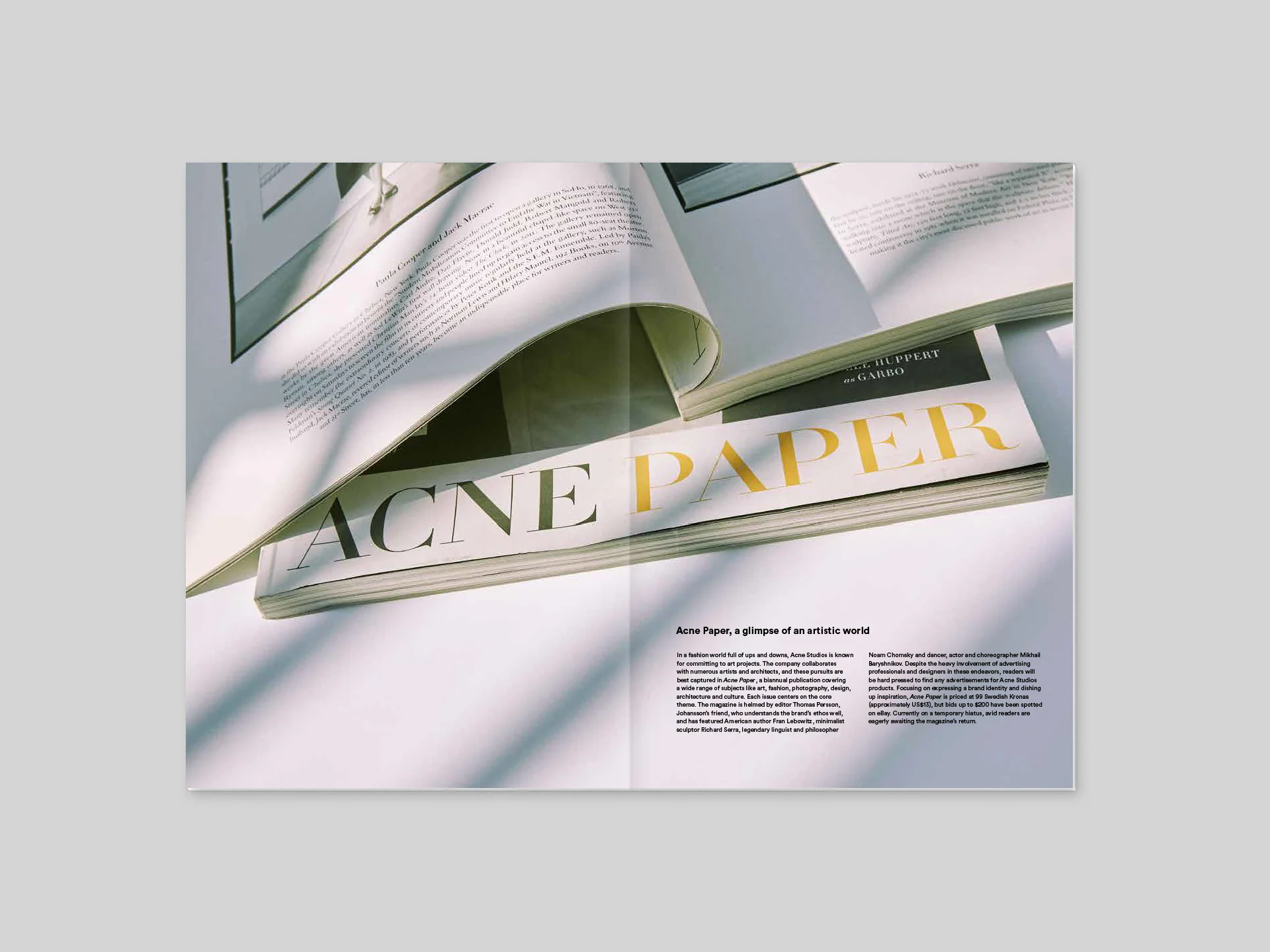 Magazine B n.61 - Acne Studios - Image 3