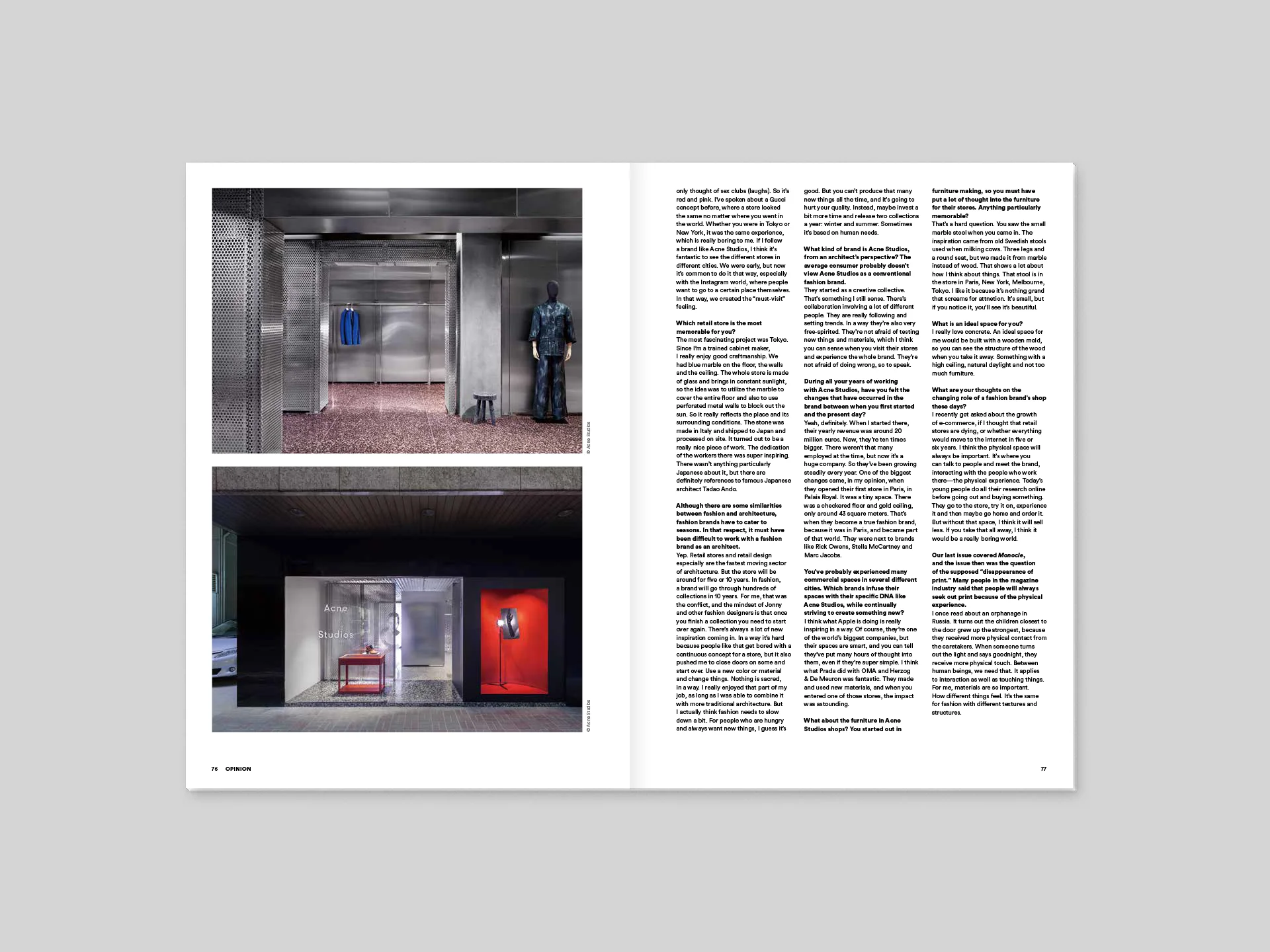 Magazine B n.61 - Acne Studios - Image 9
