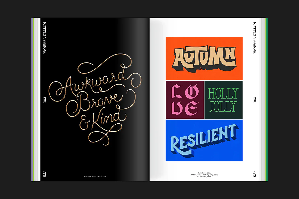 Slanted Yearbook of Lettering n.2 - Image 7